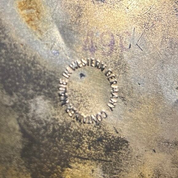 Candy Tin Container Made in Western Germany Vintage Floral - Picture 9 of 11